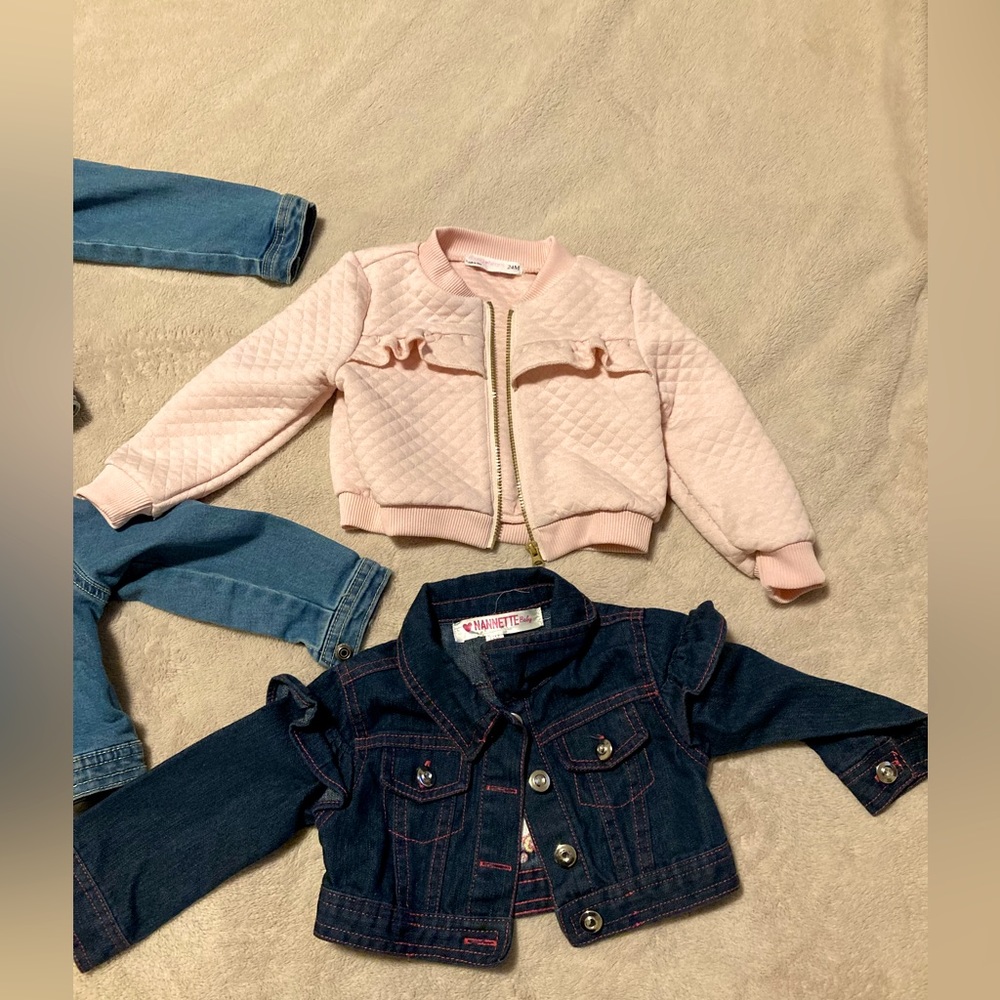 Lot of 4 girls jackets